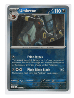 2025 Umbreon  (Poke Ball)  #59 Prismatic Evolutions