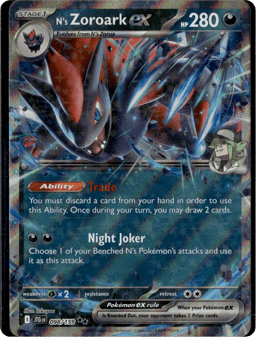 2025 N's Zoroark ex #98 Journey Together