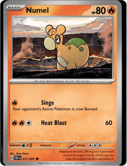 2024 Numel #11 Paldean Fates