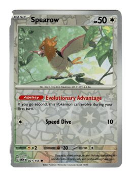 2023 Spearow #21 151