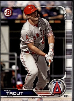 2019 Mike Trout #1 Bowman