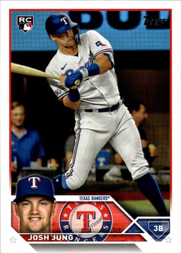 2023 Josh Jung #529 Topps