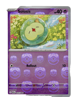 2025 Solosis  (Master Ball) #037 Black Bolt