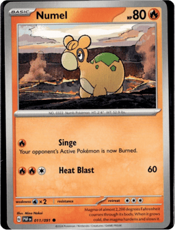 2024 Numel #11 Paldean Fates