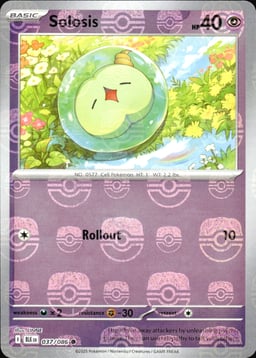 2025 Solosis  (Master Ball) #037 Black Bolt