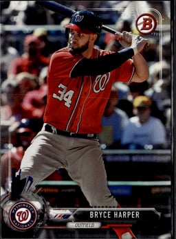 2017 Bryce Harper #3 Bowman