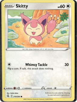 2021 Skitty #210 Fusion Strike