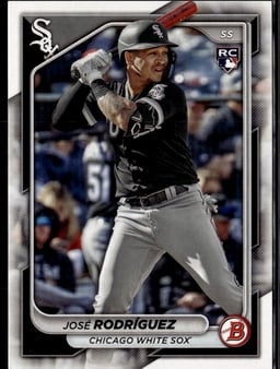 2024 Jose Rodriguez #52 Bowman