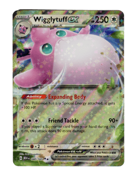 2023 Wigglytuff ex #40 151
