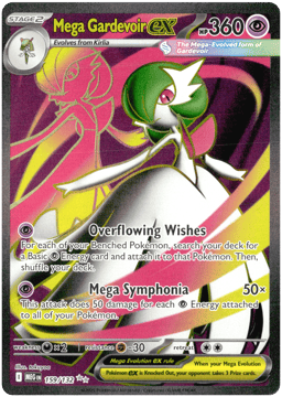 2025 Mega Gardevoir #159 Mega Evolution