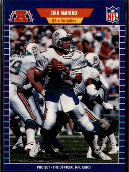 1989 Dan Marino #220 Pro Set