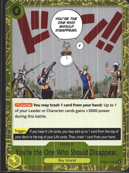 2023 You're the One Who Should Disappear. (foil) #115 Wings of the Captain