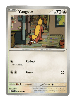 2025 Yungoos #109 Mega Evolution