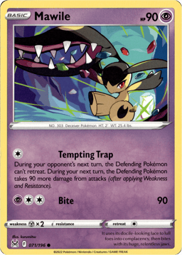 2022 Mawile #71 Lost Origin