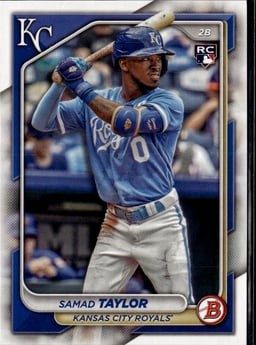 2024 Samad Taylor #100 Bowman