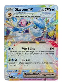 2025 Glaceon ex #26 Prismatic Evolutions
