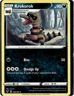 2020 Krokorok #108 Vivid Voltage