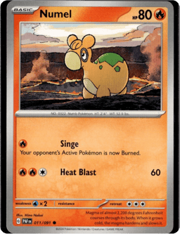 2024 Numel #11 Paldean Fates