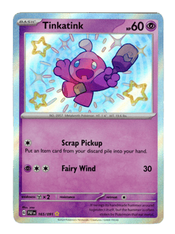 2024 Tinkatink #165 Paldean Fates