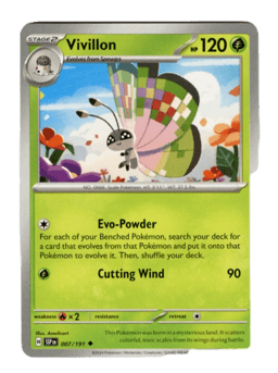 2024 Vivillon #7 Surging Sparks