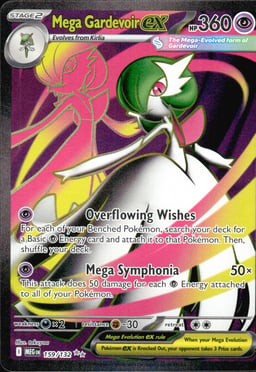 2025 Mega Gardevoir #159 Mega Evolution