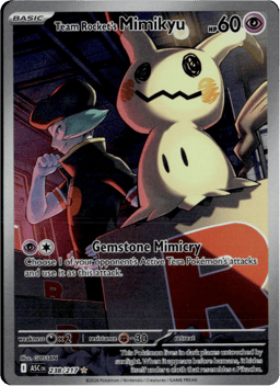 2026 Team Rocket's Mimikyu #238 Ascended Heroes