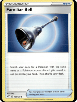 2020 Familiar Bell #161 Darkness Ablaze