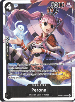 2023 Perona (foil) #93 Wings of the Captain