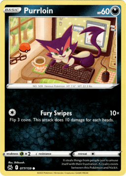 2023 Purrloin #77 Crown Zenith