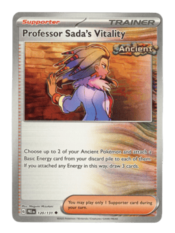 2025 Professor Sada's Vitality #120 Prismatic Evolutions