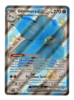2024 Glimmora ex #218 Paldean Fates