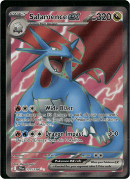 2025 Salamence ex #177 Journey Together