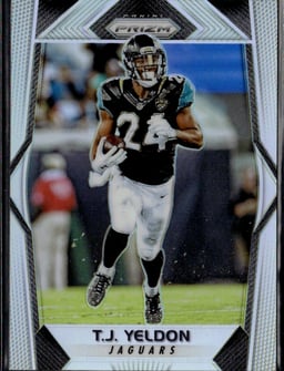 2017 T.J. Yeldon #28 Prizm