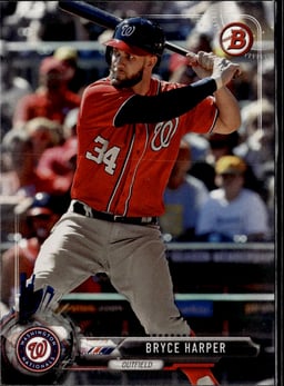 2017 Bryce Harper #3 Bowman