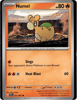 2024 Numel #11 Paldean Fates