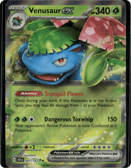2024 Venusaur ex #1 Stellar Crown