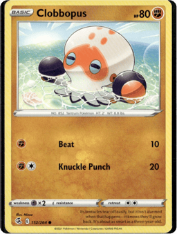 2021 Clobbopus #152 Fusion Strike