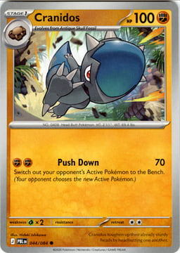 2026 Cranidos #44 Pitch Black