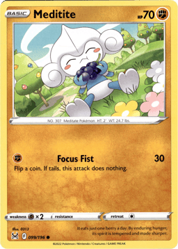 2022 Meditite #99 Lost Origin