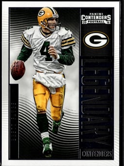 2016 Brett Favre #11 Contenders Legendary Contenders