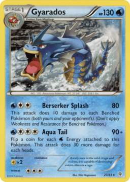 2016 Gyarados #23 Generations