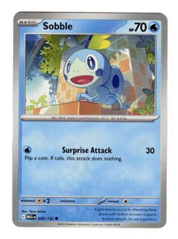 2025 Sobble #39 Mega Evolution
