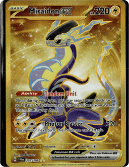 2023 Miraidon ex #253 Scarlet & Violet