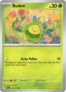 2026 Budew #16 Ascended Heroes