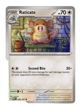 2023 Raticate #20 151