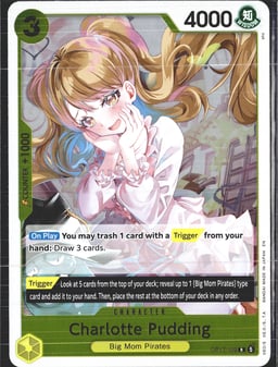 2026 Charlotte Pudding (foil) #109 The World's Strongest Warriors