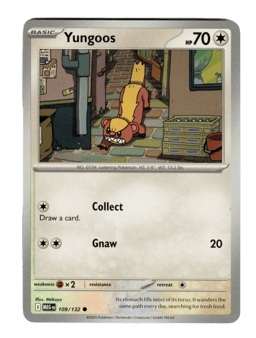 2025 Yungoos #109 Mega Evolution