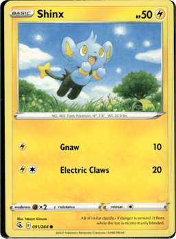 2021 Shinx #91 Fusion Strike