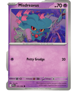 2025 Misdreavus #35 Phantasmal Flames