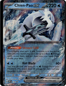 2023 Chien-Pao ex #30 Scarlet & Violet Black Star Promos
